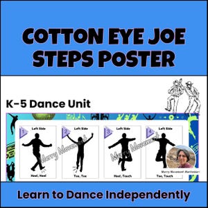 コットン・アイ・ジョーのダンスステップ｜子供向け体育アクティビティ｜脳トレ運動