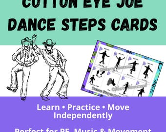 Cotton Eye Joe Dance Steps | PE Activity for Kids | Brain Break Movement