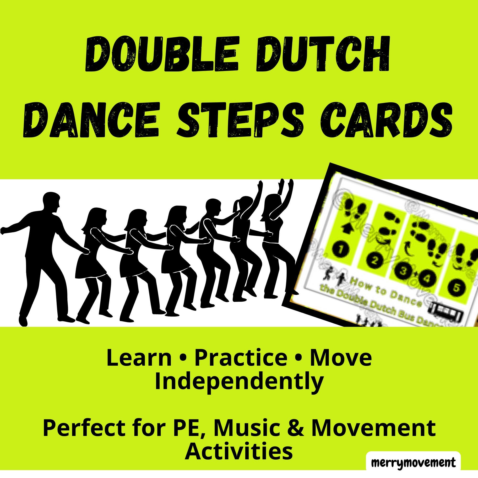 Double Dutch Bus Dance Steps | PE Dance Activity for Kids | Brain Break ...