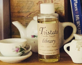 2 oz Library Candle Fragrance Oil, Candle Making, Soap Making, Scent Oils, Leather, Scentsy, Dear Watson