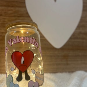 Bad bunny Valentine’s Day cup
