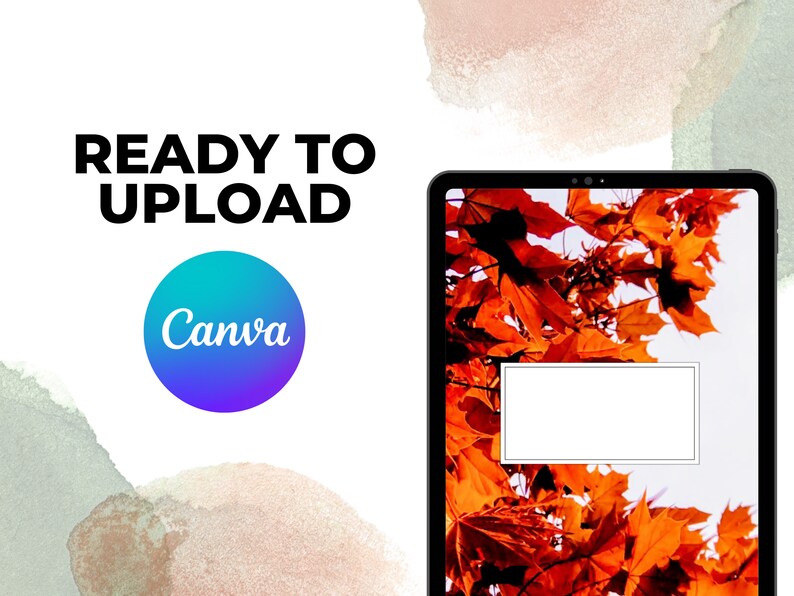 Editable KDP Paperback Cover Template Canva Printable Autumn Etsy