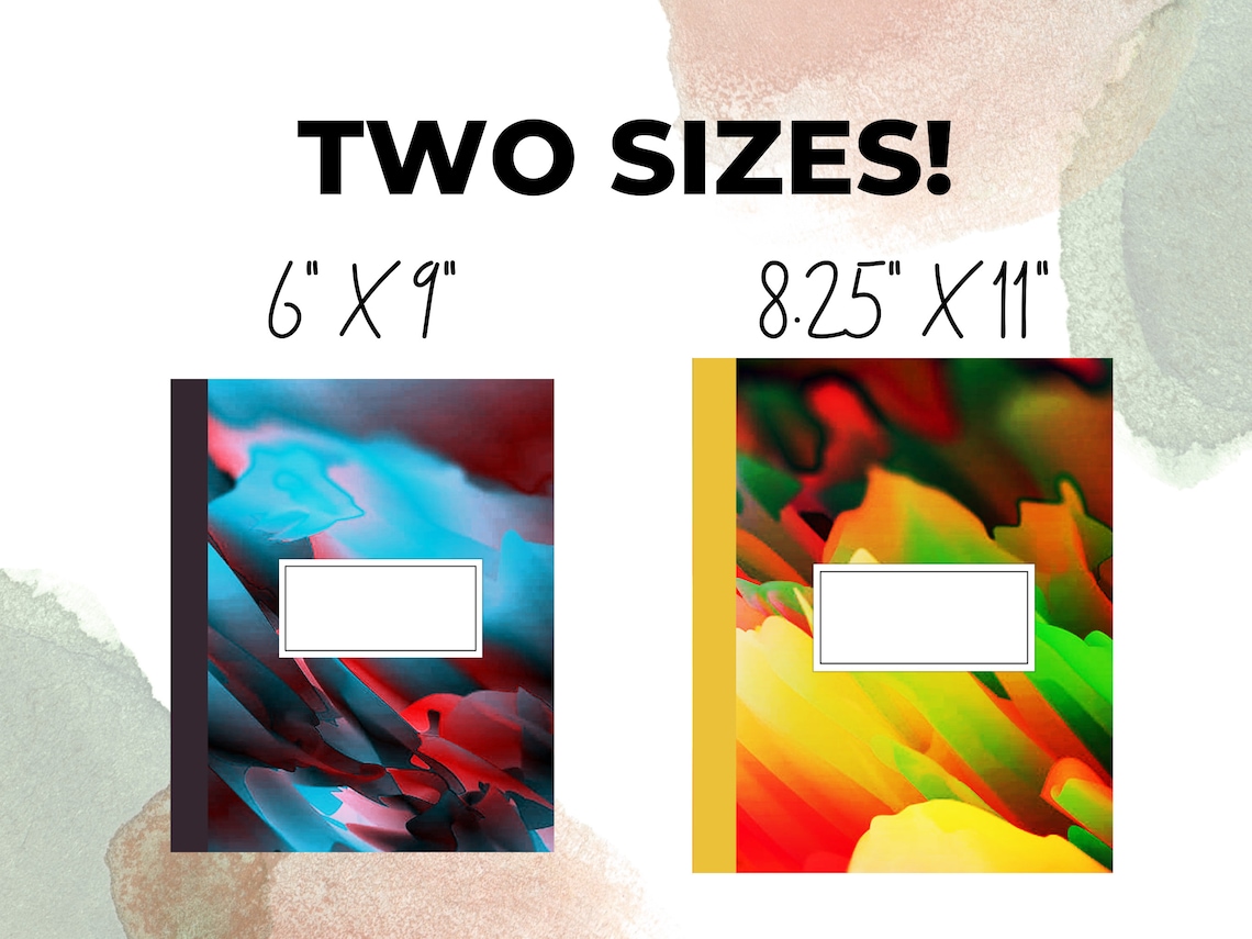 Editable KDP Hardcover Template Canva Printable Colorful Etsy Editable KDP Hardcover Template Canva Printable Colorful Etsy