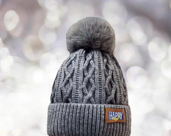 Handgemachte fröhliche Winter Mütze