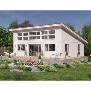 Cozy Charming backyard cabin 3-Bed, 1-Bath, 1023SF Living Area 40-Pages Architecture Build Plans 36’x28’