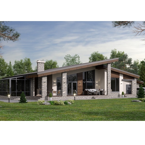 Charming 3-Bed, 2-Bath, 2478SF Living Area House Plan, Garage, Porch, Winter Garden, 90’x55’