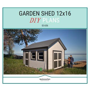 12x16 Garden Shed Plans and Build Guide | DIY Woodworking Instructions