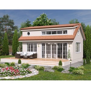 Cozy Charming Tiny House 1-Bed, 1-Bath, 586SF Living Area 41-Pages Architecture Build Plans 28’x16’