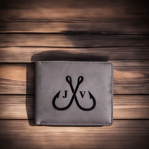Personalized Engraved Leather RFID Wallet for Him Unforgettable Anniversary & Gift for Men, Husband, Boyfriend, Father, Dad, Christmas Gift