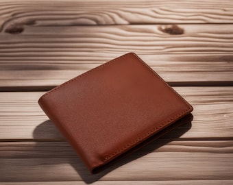Personalized Wallet Mens Wallet Engraved Wallet Groomsmen Wallet Leather Wallet Custom Wallet Boyfriend Gift for Men Father Day Gift for Him