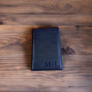 Personalized Wallet Trifold, Gift for Anniversary, Graduation, Dad, Boyfriend, Husband, Father, Handwriting Engraved Custom Leather Wallet