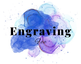 Frais de gravure supplémentaires