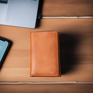 Personalized Wallet, Gift for Anniversary, Graduation, Dad, Boyfriend, Him, Husband, Father, Handwriting Engraved Custom Leather Mens Wallet