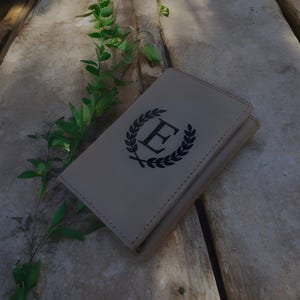 Men's Leather Trifold Wallet RFID Personalized Wallet Monogram Initials Engraving Wallet Mens Custom Wallet Boyfriend Gift for Dad, Husband