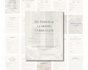 Persoonlijk leerplanplanner | Zelflerend systeem (digitale download)