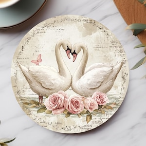 Ceramic Vintage Swan - Etsy