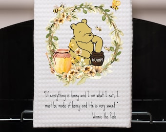 Winnie the Pooh Towel - Etsy