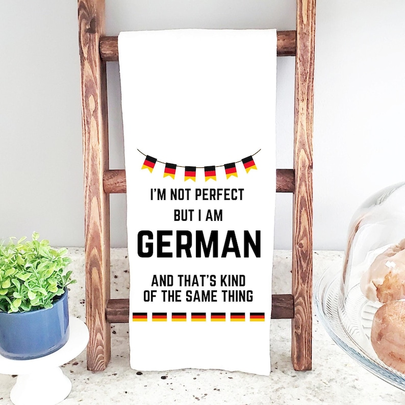 German Kitchen Rag Funny German Kitchen Towel: Heritage Gift - Etsy