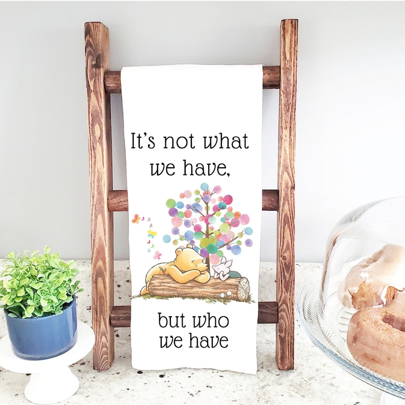 TwinklingWares Winnie-the-Pooh Kitchen Towel