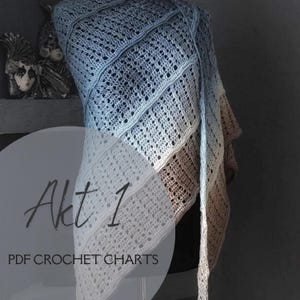 Opera ACT 1 shawl crochet pattern