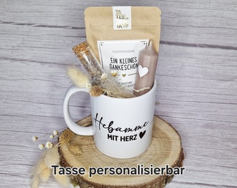 Hebamme Geschenk | Dankeschön Hebamme | Teegeschenk Set