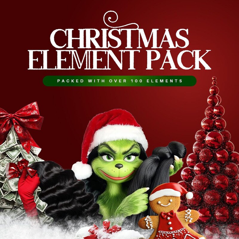 Christmas Element Pack - Etsy
