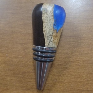 Bottle Stopper, African black wood