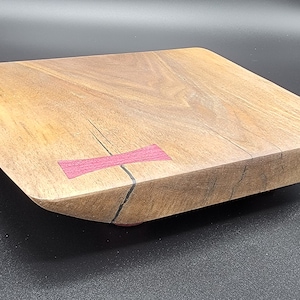 Walnut and Purple Heart Stand