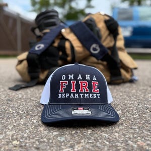 Fire Fighter Hats- Embroidered