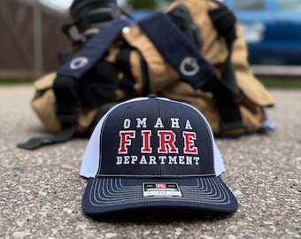 Fire Fighter Hats- Embroidered