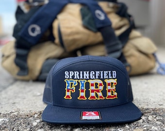 Fire Fighter Flag Hats