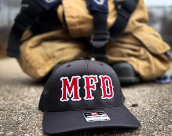 Fire Department FD Letter Hats