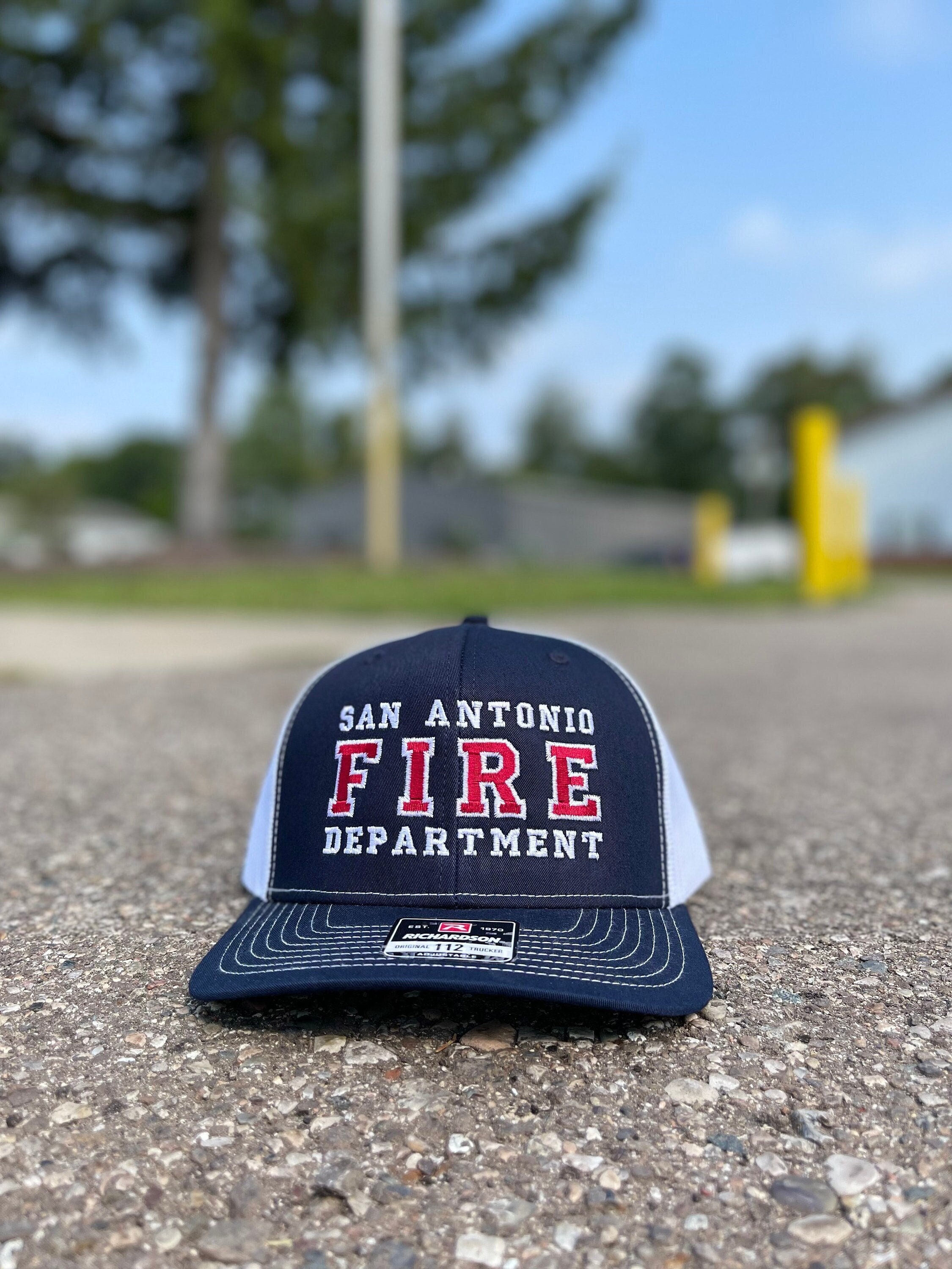 Firefighter cap outlet