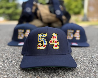 Fire Fighter Flag Engine Company Ladder Truck Co Flag Hats