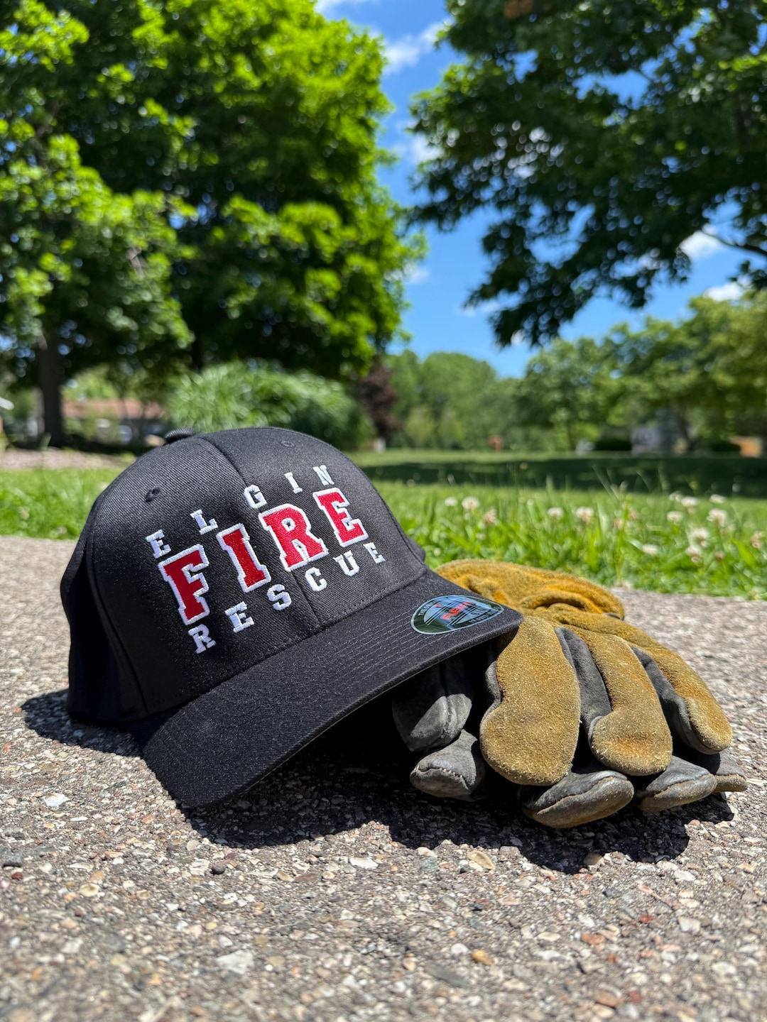 Fire Fighter Hats- Embroidered - Etsy