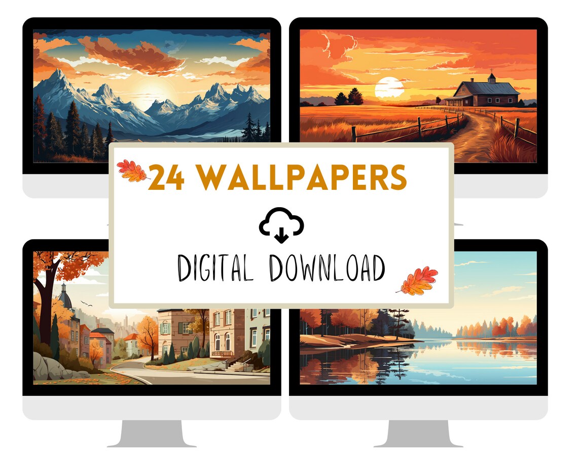 Computer Fall Theme 24 Autumn-themed Desktop Wallpapers | Cozy Autumn Laptop Wallpaper ...