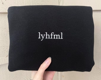 LYHFML Aaron Warner Shatter Me, Lift your hips for me, love, Ignite Me, Crewneck/Sweatshirt, BookTok Merch, Bookish Merch