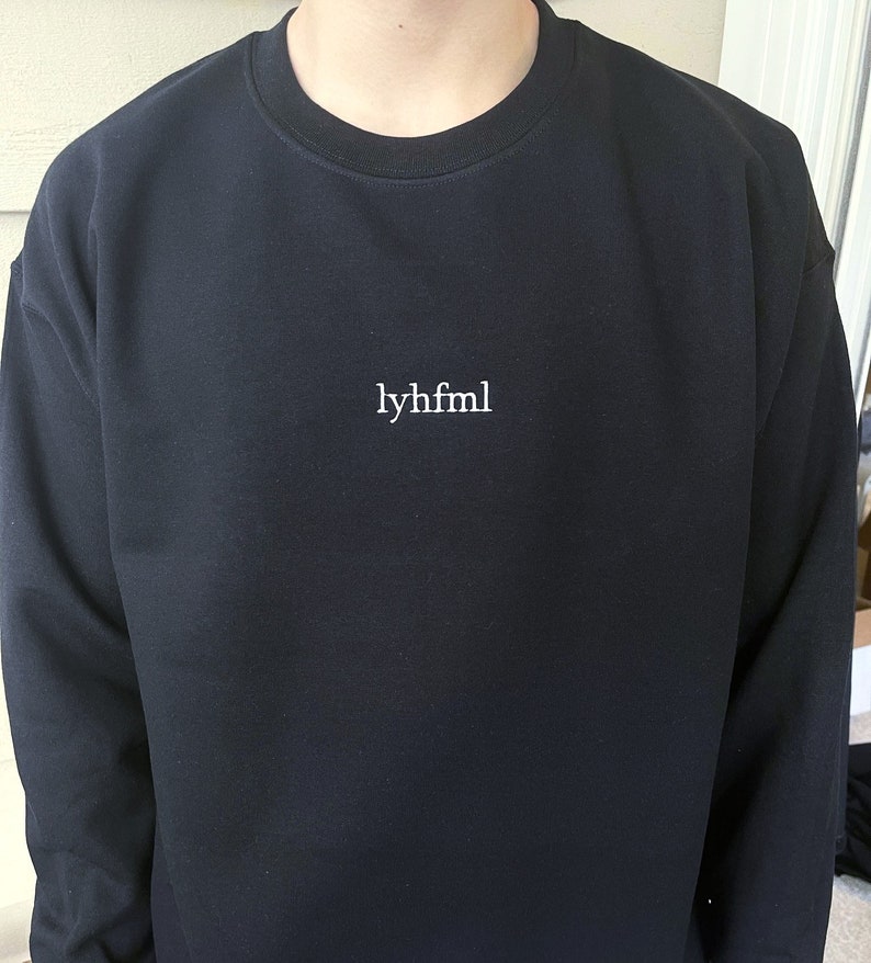 LYHFML Aaron Warner Shatter Me, Lift your hips for me, love, Ignite Me, Crewneck/Sweatshirt, BookTok Merch, Bookish Merch image 2