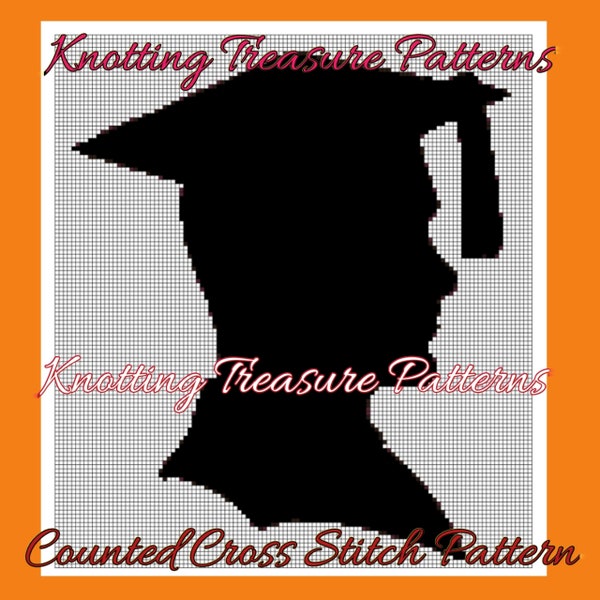 Graduation Counted Cross Stitch Etsy