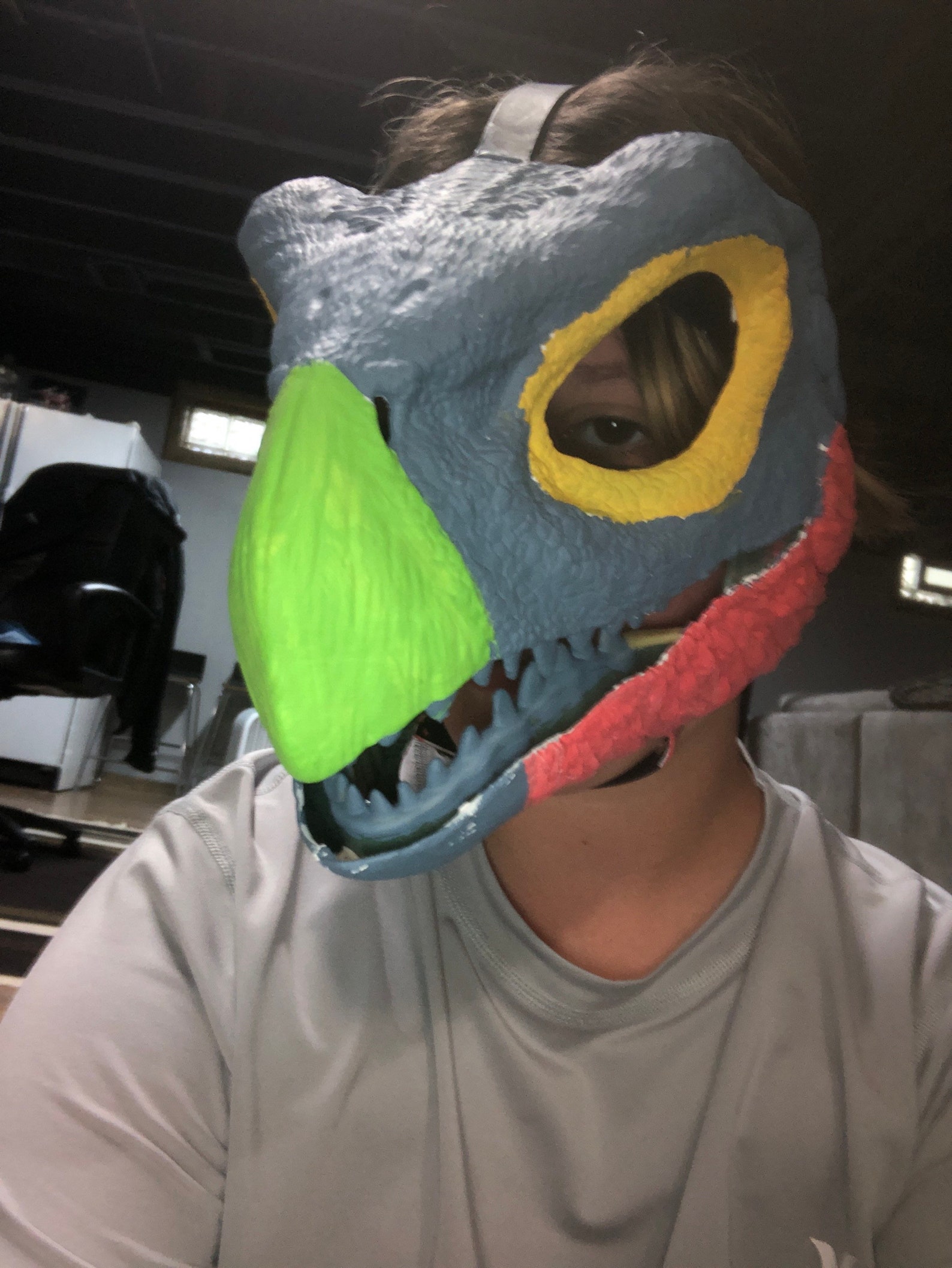 Bird Dinosaur Mask Etsy