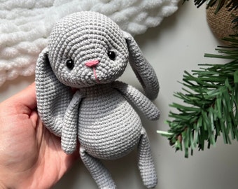 PDF Hugo the Rabbit/Crochet Pattern in english, plush toy