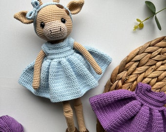 PDF Rafaela the giraffe/Downloadable Crochet Pattern in english