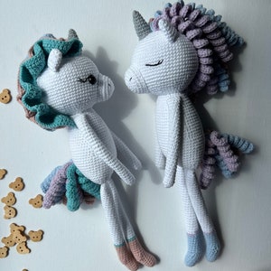 PDF Unicorn/Downloadable Crochet Pattern in english