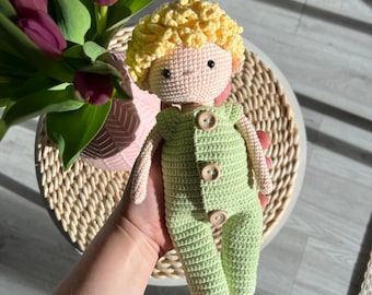PDF The little Prince/ Downloadable Crochet Pattern in english.