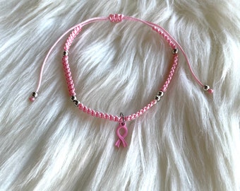 Breast Cancer Awareness Friendship Bracelet