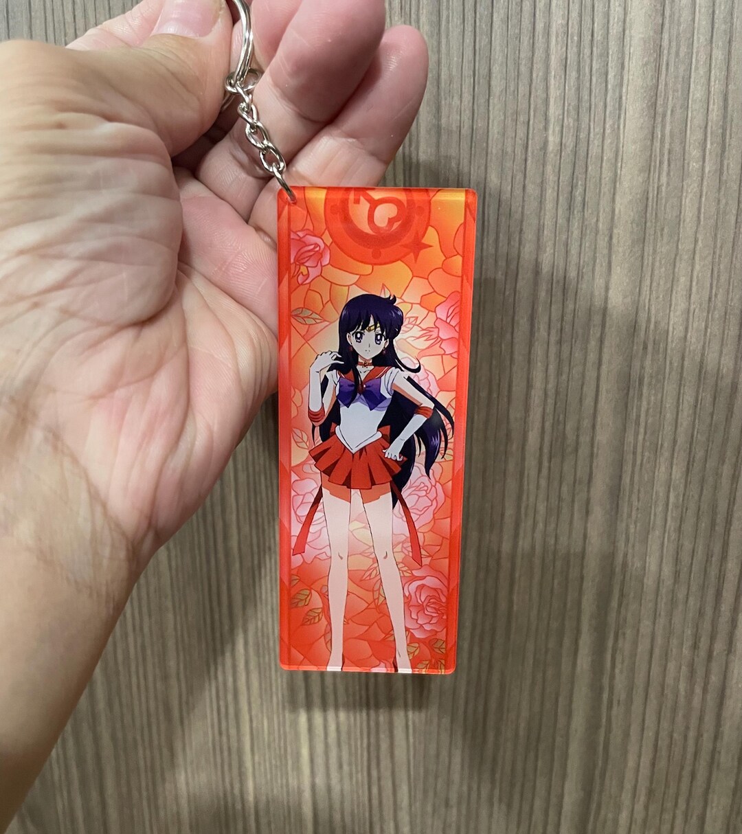 Anime Postcard Keychain - Etsy