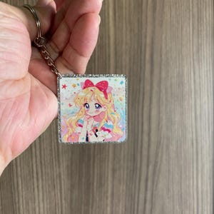 Anime Girl Keychain