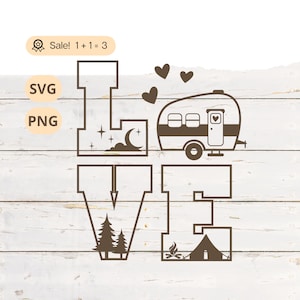 Love Camping SVG PNG, Camping Svg, Camp Svg, Mountain SVG, Adventure svg, Hiking Svg, Outdoor Svg, Happy Camper svg, Camp Png, Shirt, Tattoo