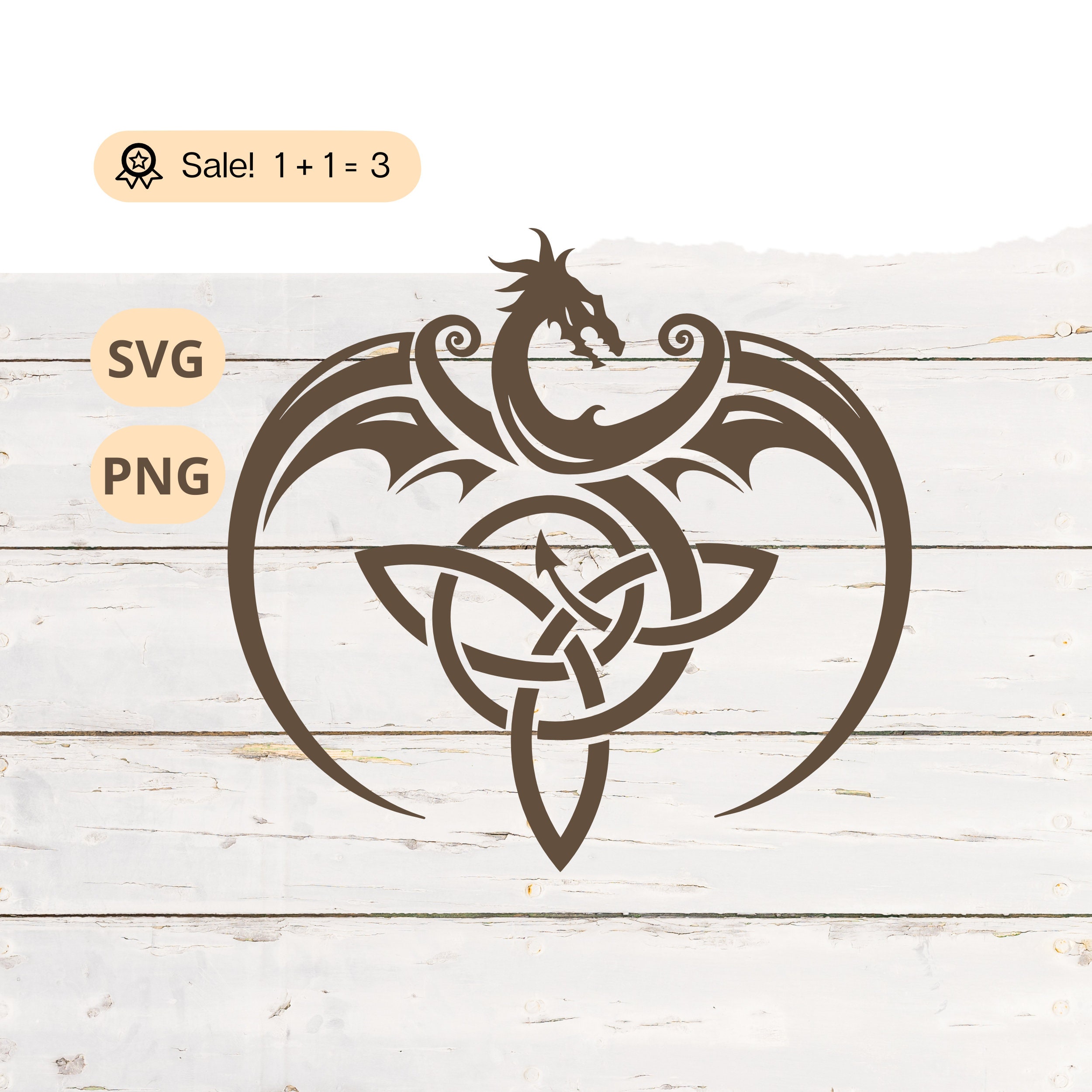 Dragón y nudo celta SVG PNG, Dragón Svg, Nudo celta SVG, Triquetra Svg,  Trinity Svg, Mystical svg, Tatuaje de dragón, Png, Imágenes Prediseñadas,  Camisa - Etsy México, image size:2500x2500