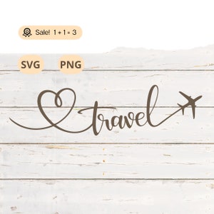 Travel Lover SVG PNG, Travel Lover SVG, Travel Quotes, Adventure SVG, Journey SVG, vliegtuig SVG, Travel Lover shirt, tekenen, clipart, tatoeage, png